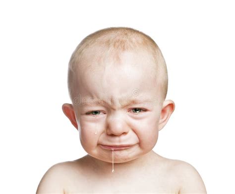 Crying Baby Stock Image Image Of Pout Crying Tears Lips 802763