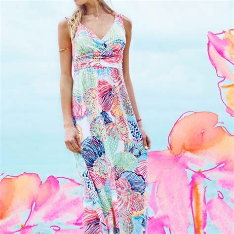 Lilly Pulitzer Dresses Lilly Pulitzer Sloane Maxi Dress Roar Of The