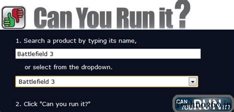 Can you Run it: Test your PC can Run the Games that you want