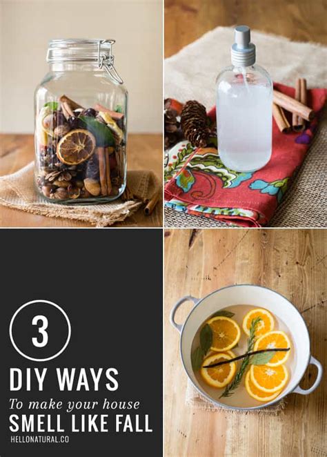 3 Easy Diy Ways To Make Your House Smell Like Fall Hello Glow