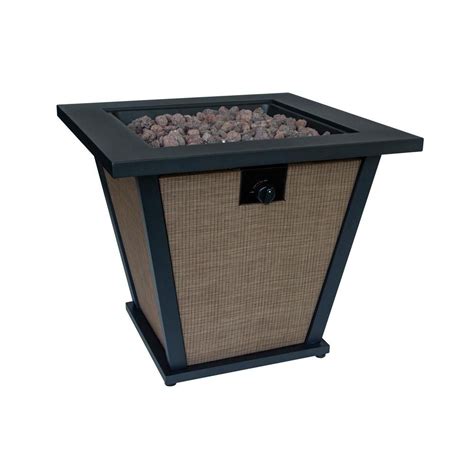 Bond Brentley 28 In Gas Fire Pit 52137 The Home Depot Gas Firepit