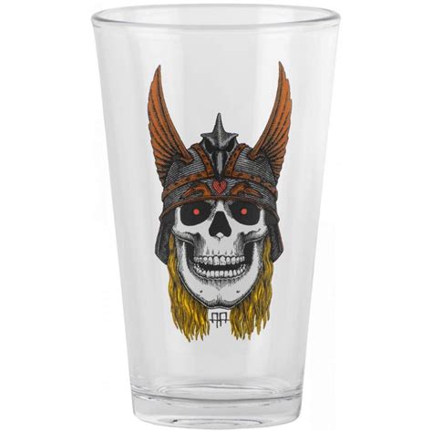 Powell Peralta Andy Anderson Pint Glass Calstreets Boarderlabs