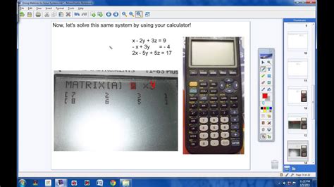 Solved problem 4 7 3 8 10 solve the system of equation chegg com. Using Matrices to Solve Systems - YouTube