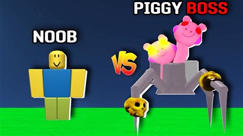 Piggy Boss Vs Noob Ostateczny Pojedynek I Roblox 💎 Youtube
