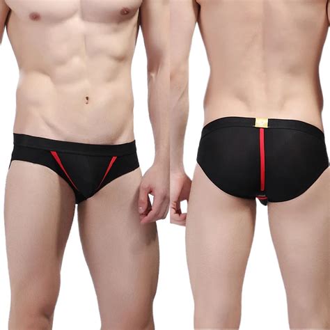 Sexy Underwear Men Gay Separating Triangle Briefs Calzoncillos Gay Underwear Mens Sexy Panties