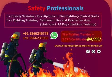 Fire Safety Training Fire Fighting Training Course And Certification