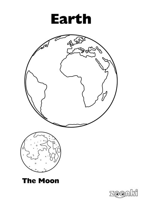 Amazing Planets Colouring Pages