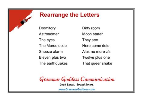The Meaning Of Words Grammar Goddess Communication