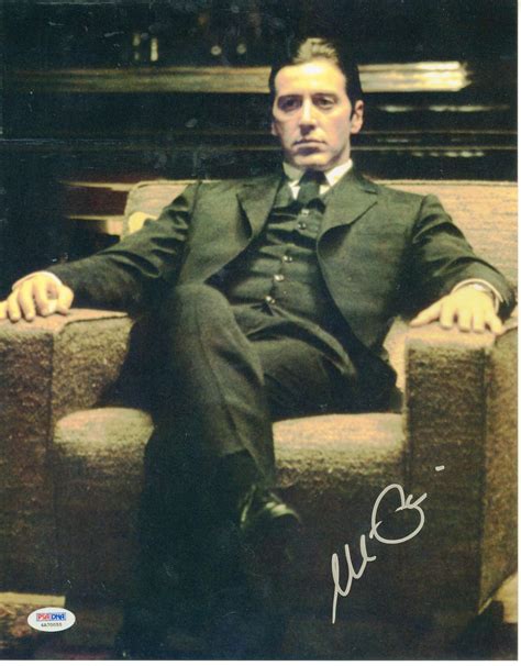 Lot Detail Al Pacino The Godfather Signed 11 X 14 Photo