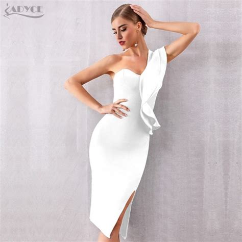 Evening Party Dresses Sexy One Shoulder Ruffles Evening Party Dresses Sexy One Shoulder Ruffles