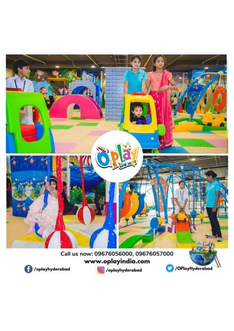 Best Indoor Kids Play Area For Fun Activities In Oplay Hyderabad
