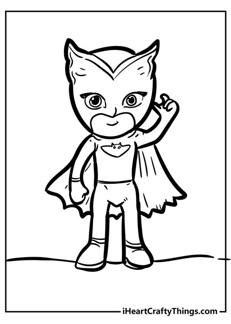 Pj Masks Coloring Pages Updated 2021