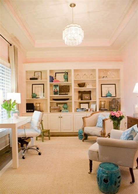 55 Elegant And Exquisite Feminine Home Offices Digsdigs