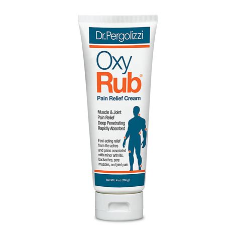 The Passenger Element Rub Pain Away With Oxyrub Pain Relief Cream