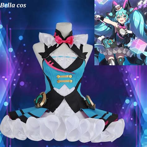 Custom Size Vocaloid 2019 Magic Future Hatsune Miku Cosplay Costume