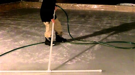 The humble ice resurfacer is also known as a zamboni driver. Resurfacing Your Ice with the Jake Rake! - YouTube