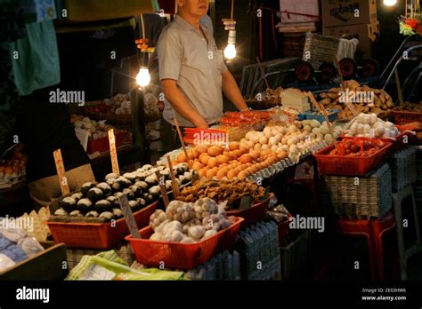 Hong Kong At Wan Chai Market Stock Photo Alamy