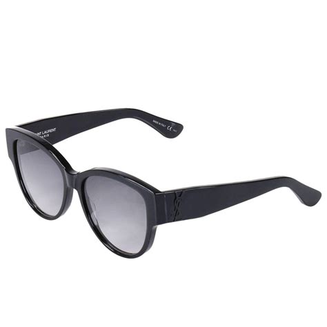 Lyst Saint Laurent Sunglasses Eyewear Women In Black
