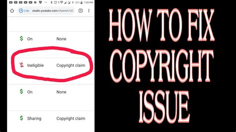How To Fix Copyright Claim Issue On Your Youtube Videoproblem Solvedtaglog Tutorial Youtube
