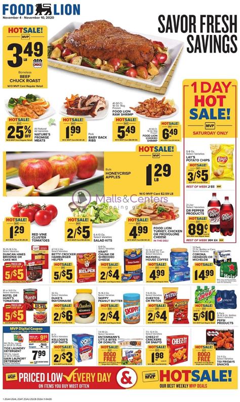 We offer great discounts for our vic customers every week. Food Lion Weekly ad valid from 11/04/2020 to 11/10/2020 ...