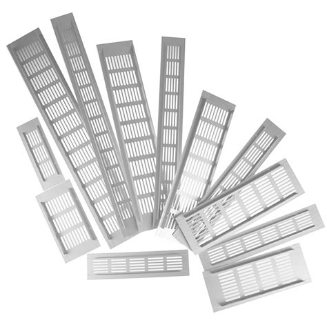 Wide Vents Perforated Sheet Aluminum Alloy Air Vent Grille White Wall