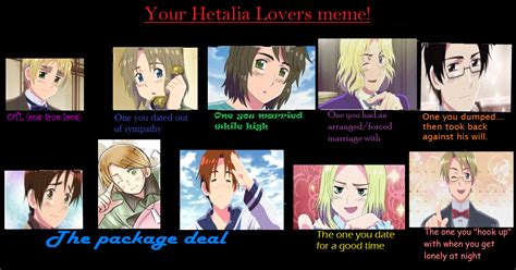 Your Hetalia Lovers Meme By Lenkarii On Deviantart