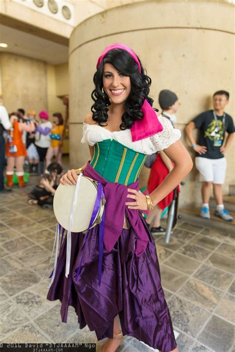 Esmeralda is a great choice for a halloween costume or if your going to convention. Esmeralda (Hunchback of Notre Dame) | Otakon2016, Photo by DTJAAAAM | Esmeralda cosplay ...