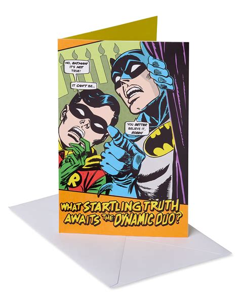 Personalised Batman Birthday Card Comic Strip Ubicaciondepersonas