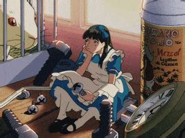 It's right to go retro with flock of seagulls, cars, men at work, soft cell, the fixx, erasure, new order, the cure and tears for fears. Aesthetic Anime GIFs - Find & Share on GIPHY