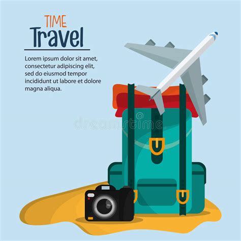Travel Timeline Planning Element Stock Vector Illustration Of Icons