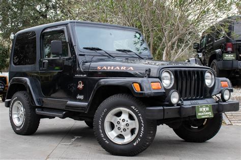 Used 2002 Jeep Wrangler Sahara For Sale 10995 Select Jeeps Inc