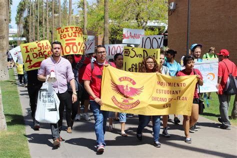 Dreamers March For In State Tuition At Arizona State University