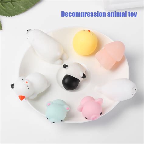 Fashion Dolls Decompression Anti Stress Hand Pinch Toys Cute Soft Mini