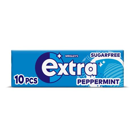 Extra Peppermint Sugarfree Chewing Gum 10 Pieces Best One