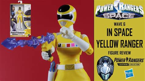 Power Rangers Lightning Collection In Space Yellow Ranger Hasbro 6 Action Figure