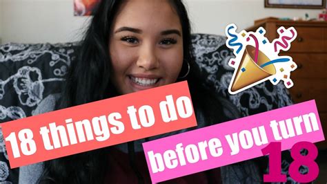 18 Things To Do Before You Turn 18 Taylour Rose Youtube