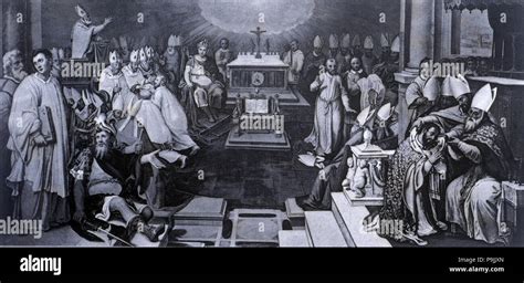 Primer Concilio De Constantinopla Celebrado En 381 Bajo El Papa San
