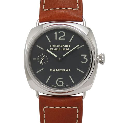 Officine Panerai Radiomir Black Seal Mens Pam00183 Manual Winding New