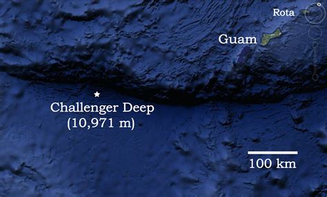 At areas like the mariana trench (or the marianas trench; First Audio Recordings From The Bottom Of The Mariana ...