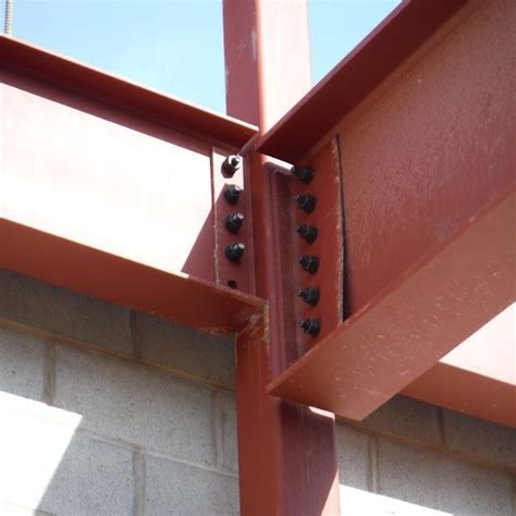 Pictured Is A Shear Connection Because The Plate And Bolts Connect The