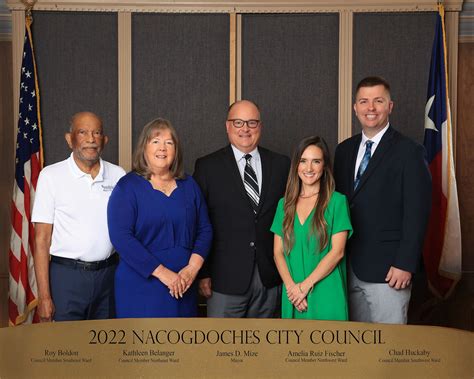City Council Nacogdoches Tx Official Website