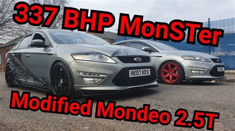 This Highly Modified 337 Bhp Ford Mondeo Mk4 25t Review Youtube