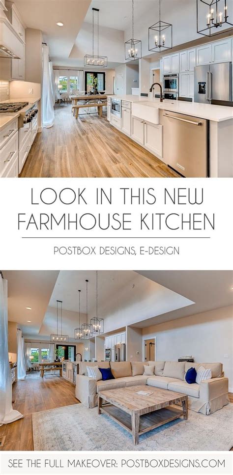 Big Reveal Peek Inside This Modern Farmhouse Kitchen Dining Room Artofit