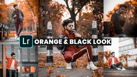 Low to high sort by price: Orange & Black Tone lightroom mobile preset download FREE