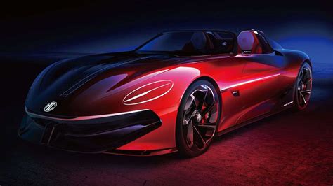 MG Cyberster Electric Roadster Concept Previews An Emotive Sports Car