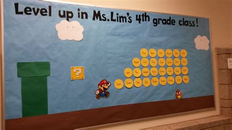 The best memes from instagram, facebook, vine, and twitter about bulletin board. Mario Bulletin Board | Bulletin board classroom themes ...