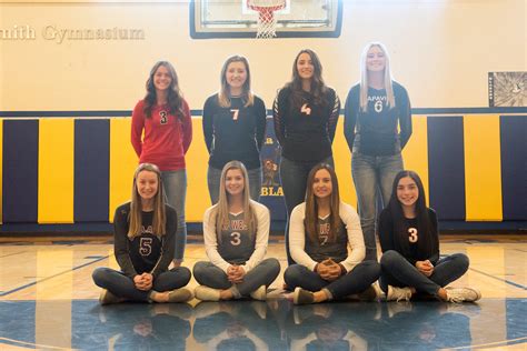 The Chronicles 2019 All Area Volleyball Team Viking Crew Sets The