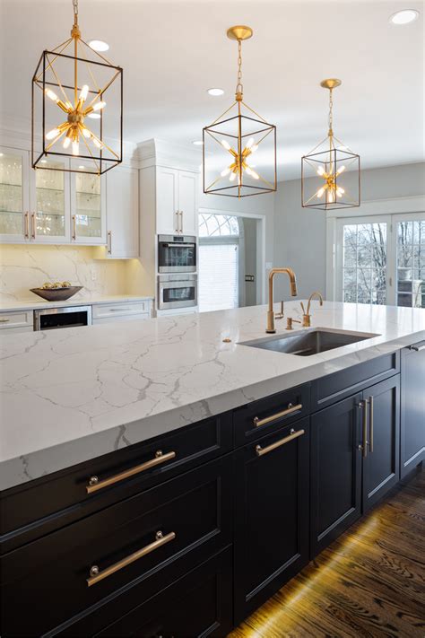 This product can expose you to some chemicals, which is known to the. Gold cabinet hardware and faucets - Transitional - Kitchen ...