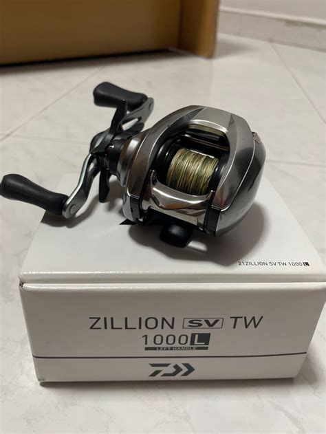 21 Daiwa Zillion SV TW 1000L Fishing Reel Shimano Bone Baitcast Rod