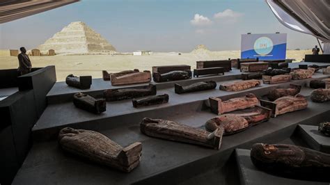 Egypt Uncovers Ancient Coffins Mummies From 2500 Years Ago — Photos
